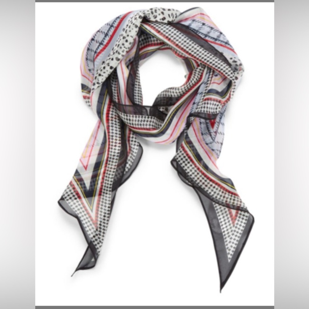 Cabi 100% silk Can Do Scarf